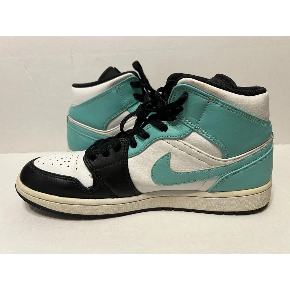 NIKE AIR JORDAN 1‎ MID TROPICAL TWIST IGLOO SHOES  554724-132 SZ 10